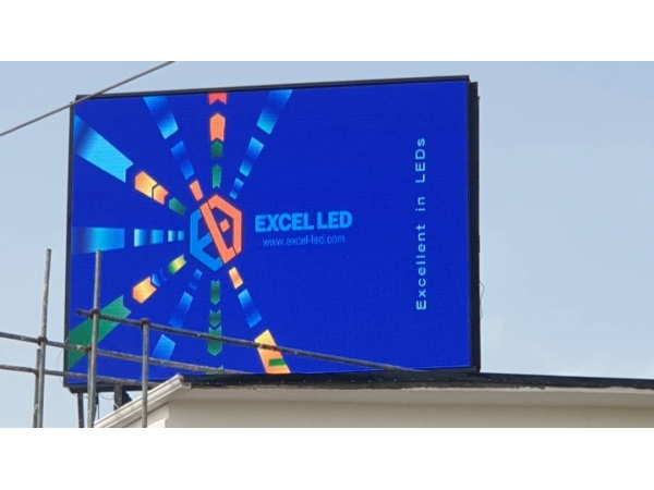 Outdoor P10 LED Billboards Location: Abuja Nigeria  Size: 5x3m
